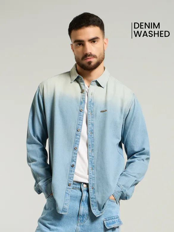 latest denim shirts for men online, 