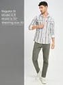 Light Olive Green Regular-fit Chino Pants