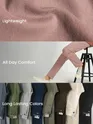 Mauve Pink Regular-fit Chino Pants
