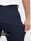 Midnight Blue Slim-Fit Trousers