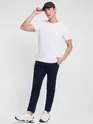 Midnight Blue Linen Pants for Men