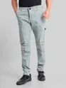 Mist Grey Signature Cargo Pants