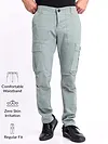Mist Grey Signature Cargo Pants