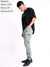 Mist Grey Signature Cargo Pants