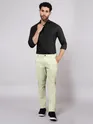 Pale Green Chinos for Men