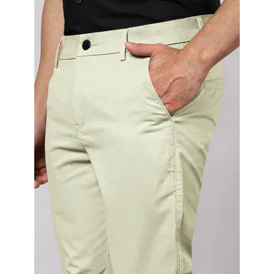 Pale Green Chinos for Men