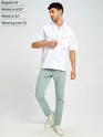 Pista Green Mens Chino Pants