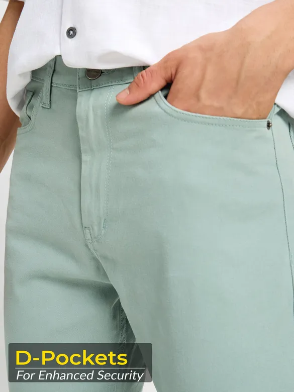 Pista Green Mens Chino Pants