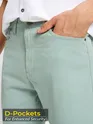 Pista Green Mens Chino Pants