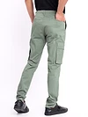 Pistachio Green Signature Cargo Pants