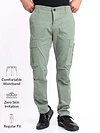 Pistachio Green Signature Cargo Pants