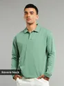 long sleeve polo t shirts online at beyoung, 