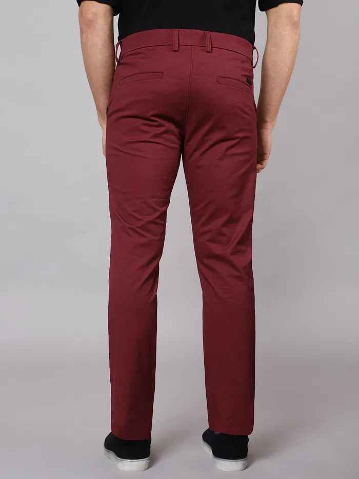 Red Wine Chinos for Men
