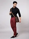 Red Wine Chinos for Men