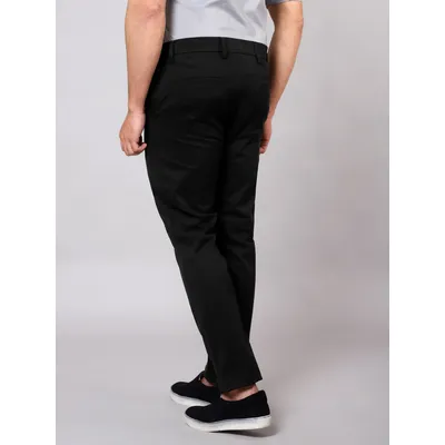 Rich Black Chinos for Men