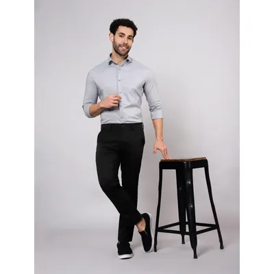 Rich Black Chinos for Men
