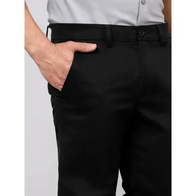Rich Black Chinos for Men