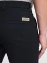 Rich Black Linen Pants for Men