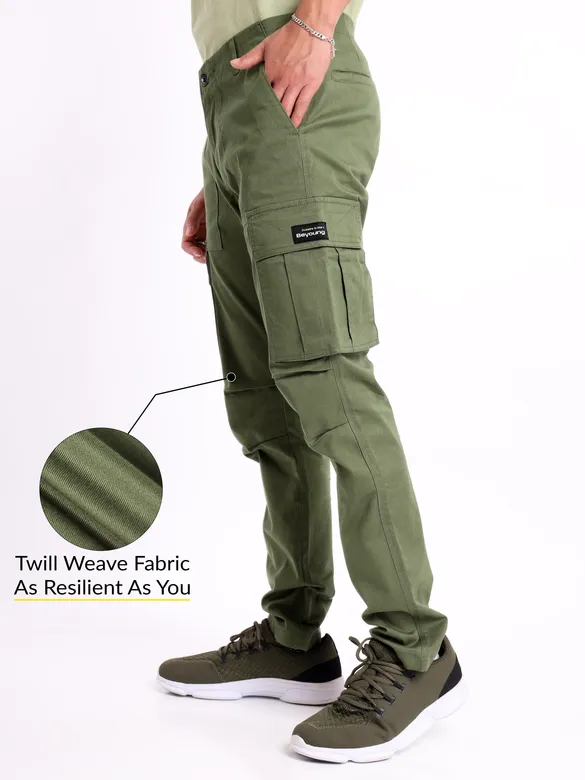 Sage Green Signature Cargo Pants