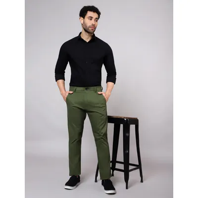 Sage Green Chinos for Men
