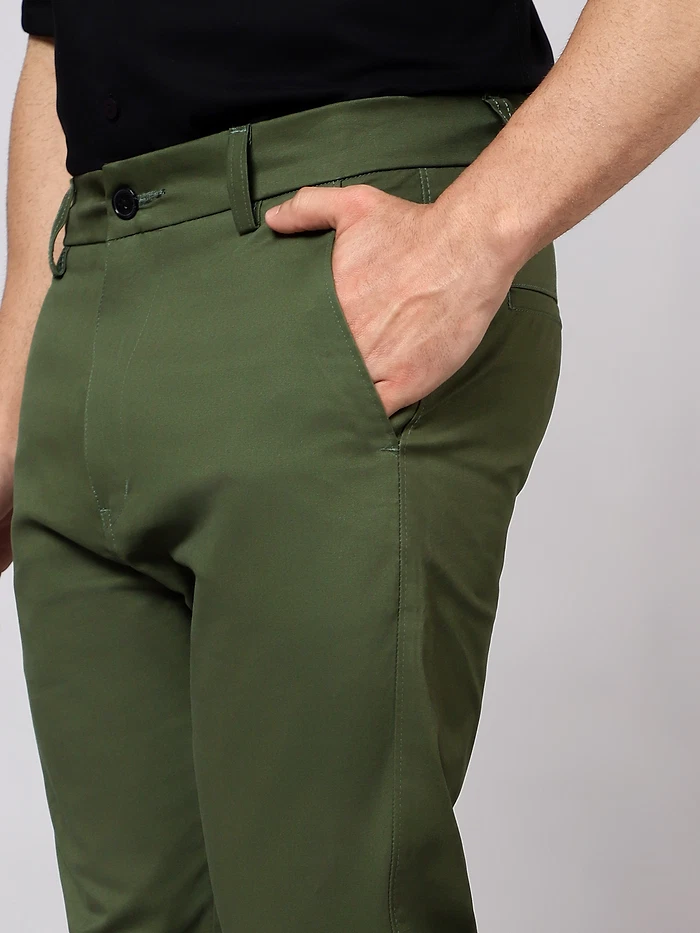 Sage Green Chino Pants