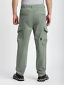 Sage Green Cut and Sew Cargo Pants