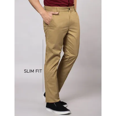 Sand Brown Chinos for Men