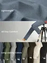 Savoy Blue Regular-fit Chino Pants