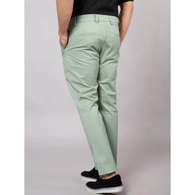 Seafoam Green Chinos for Men