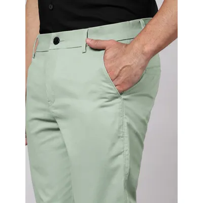 Seafoam Green Chinos for Men