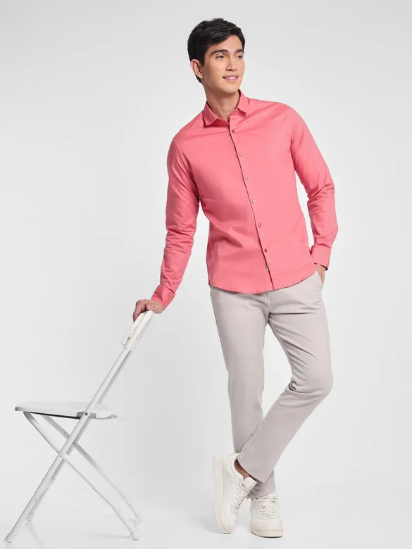 Silver Grey Linen Pants for Men
