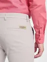 Silver Grey Linen Pants for Men