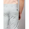 Silvery White Chinos for Men