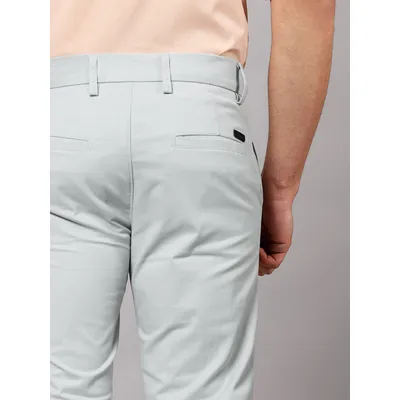 Silvery White Chinos for Men