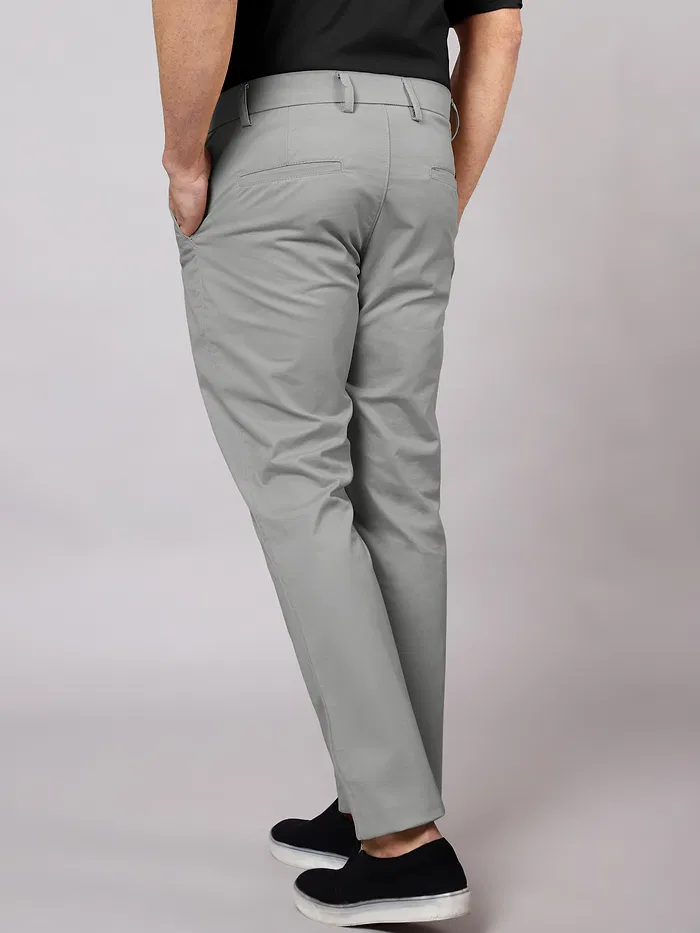 Space Grey Chino Pants