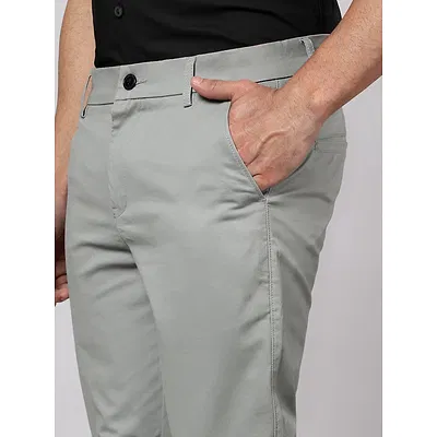 Space Grey Chinos for Men