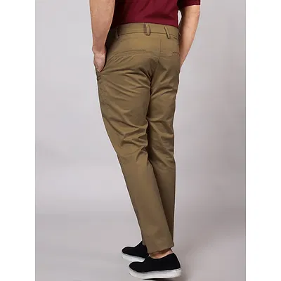 Wood Brown Chinos for Men