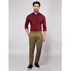 Wood Brown Chinos for Men