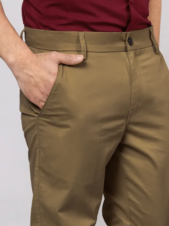 Wood Brown Chino Pants