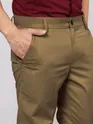 Wood Brown Chino Pants