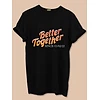 Better Together Customizable Couple T-shirt-Black