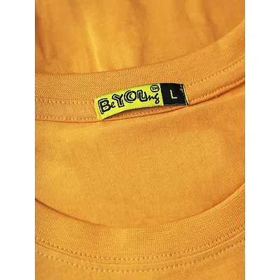 Dulha Dulhan Customizable Couple T-shirt-Mustard