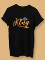 Her King His Queen Couple T-Shirt