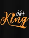 Her King His Queen Couple T-Shirt