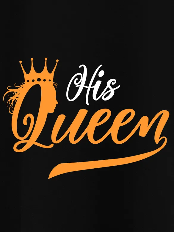 Her King His Queen Couple T-Shirt