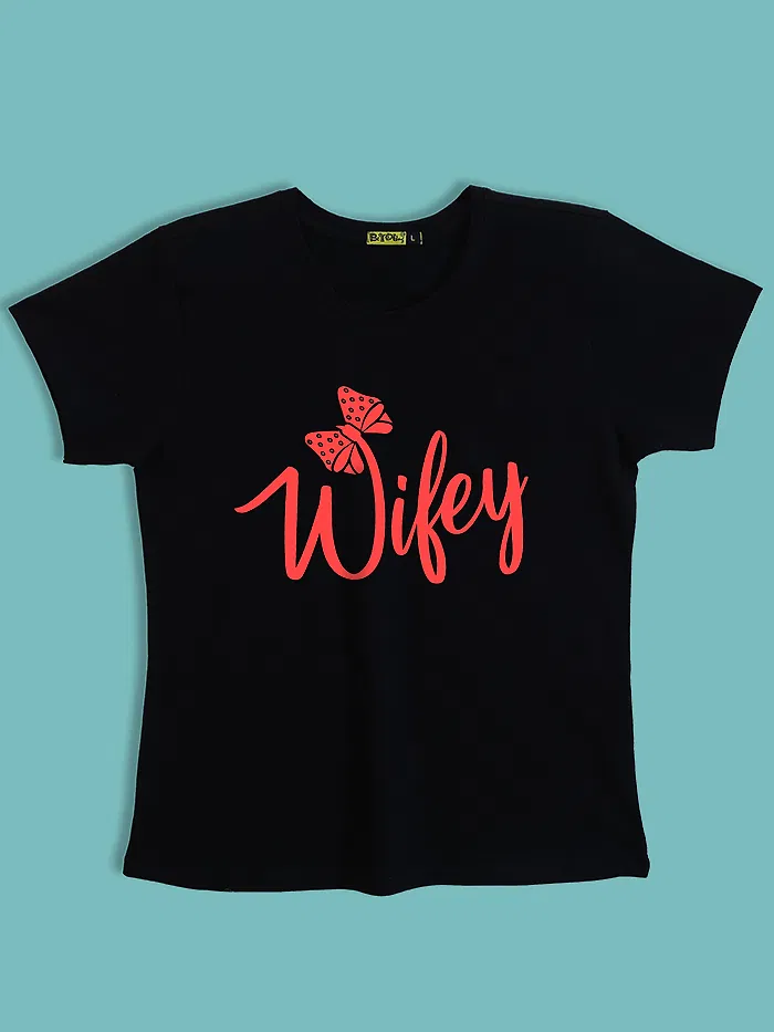 Hubby and Wifey Couple T-Shirt