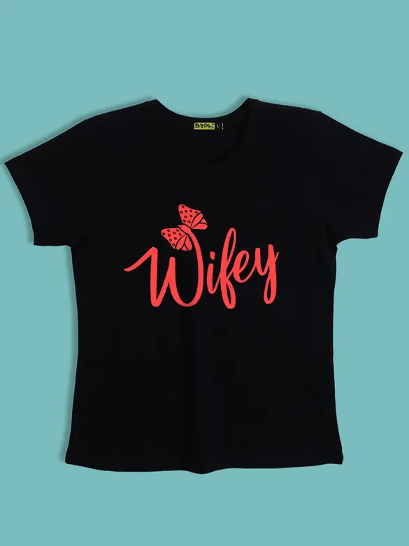Hubby and Wifey Couple T-Shirt