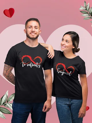 Couple T shirt Design, 