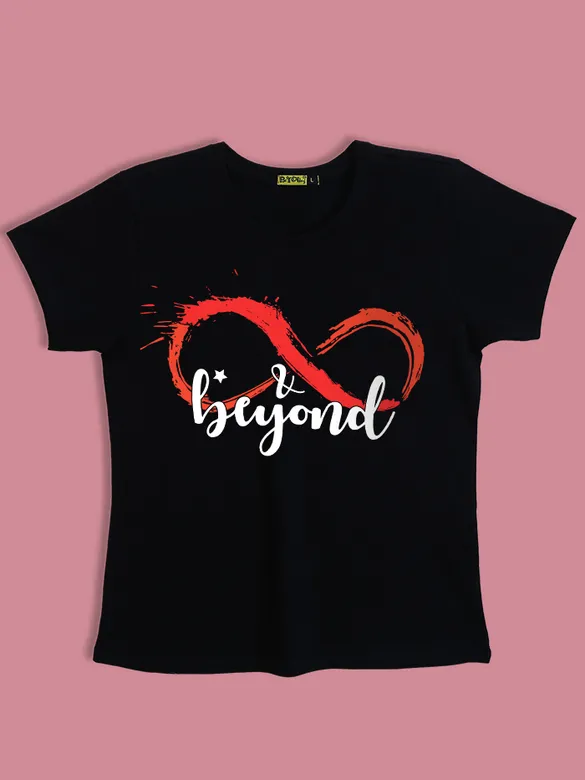 Infinity and Beyond Couple T-Shirt