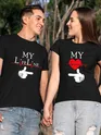Matching Couple T Shirt Online India, 